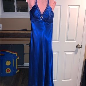Royal Blue LaFemme Prom Dress